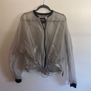 Light weight work out wind breaker.